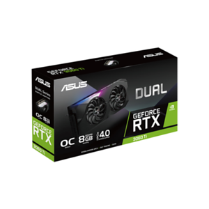 ASUS Dual GeForce RTX 3060 Ti V2 Mini OC Edition 8GB GDDR6 - Tarjeta Grafica Gamig