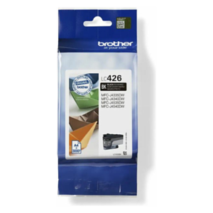 Brother LC-426BK cartucho de tinta 1 pieza(s) Original Alto rendimiento (XL) Negro