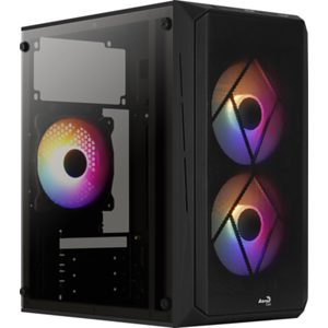 Aerocool CS107V2 Mini Tower Negro - Caja Ordenador