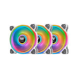 Thermaltake Riing Quad 14 RGB 14cm Blanco Pack 3Uds - Ventilador