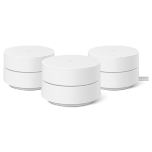 Google Wifi Doble banda (2,4 GHz / 5 GHz) Wi-Fi 5 (802.11ac) Blanco 3uds - Mesh
