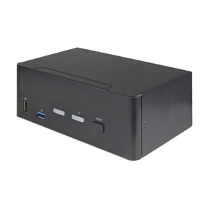 StarTech.com SV231DHU34K6 interruptor KVM Negro