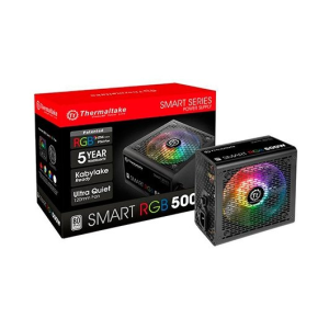 ThermalTake Smart RGB 500W - RGB - 20+4 pin ATX Negro - Fuente Alimentacion