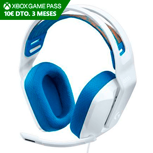 Logitech G335 - 3,5mm - Blanco - PC-PS4-PS5-XBOX-SWITCH-MOVIL-Auriculares Gaming para PC Hardware en GAME.es