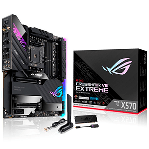 ASUS ROG Crosshair VIII Extreme X570 Zocalo AM4 ATX extendida Gaming - Placa Base