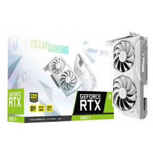 Zotac GeForce RTX 3060 Ti AMP White Edition LHR 8GB GDDR6 - Tarjeta Grafica Gaming