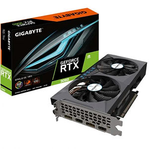 Gigabyte GeForce RTX 3060 EAGLE 12G GDDR6 - Tarjeta Grafica Gaming