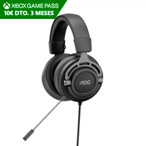 AOC GH200 Negro - PC-PS4-PS5-XBOX-NSW-MOVIL - Auriculares Gaming
