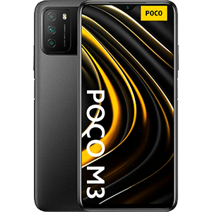 Xiaomi POCO M3 6.53" - 4GB - 64GB - SIM doble - Android 10.0 -  USB C - 6000 mAh Negro - Telefono Movil