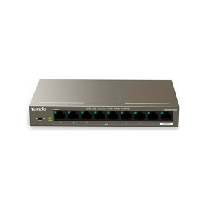 Tenda TEF1109P-8-102W Fast Ethernet (10/100) PoE Metálico - Hub Switch