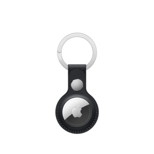 Apple Airtag Leather Key Ring Midnight - Correa