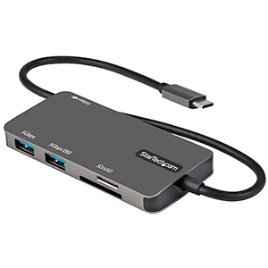 StarTech.com DKT30CHSDPD base para portátil y replicador de puertos Alámbrico Gris