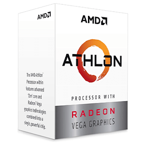 AMD Athlon 300GE Tray con Radeon Vega Graphics  - Microprocesador