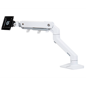 Ergotron HX Series 45-647-216 soporte para monitor 124,5 cm (49") Abrazadera Blanco