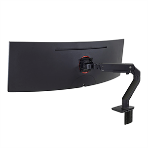 Ergotron HX Series 45-647-224 soporte para monitor 124,5 cm (49") Abrazadera Negro