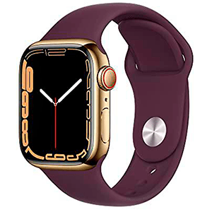 Apple Watch Series 7 41 mm OLED 4G Oro GPS - Reloj Inteligente