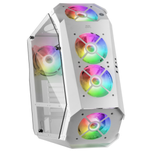 Mars Gaming MC51W Caja PC Gaming ATX Doble Cristal Templado 5xVentilador RGB Blanco Mars Gaming MC51W Caja PC Gaming ATX Doble Cristal Templado 5xVentilador RGB Blanco
