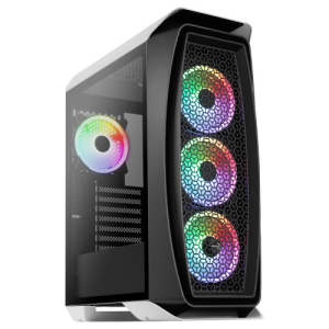 Aerocool Aero One Duo ATX 4xVentiladores ARGB Blanco - Caja Ordenador