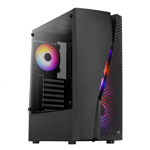 Aerocool WAVEBKV2 ATX Cristal Templado 4xVentilador FRGB Negro - Caja Ordenador