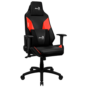 Aerocool Admiral Negro Rojo - Silla Gaming