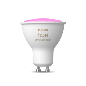 Philips Hue White and Color ambiance Pack de 1 GU10 - Bombilla Inteligente