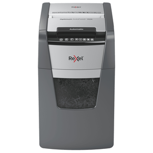 Rexel Optimum AutoFeed+ 150X A triturador de papel Corte cruzado 55 dB 22 cm Negro, Gris