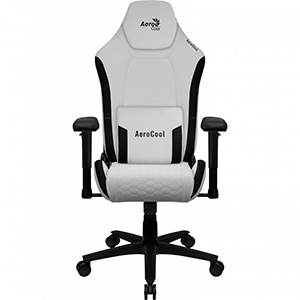 Aerocool CROWNMOONSW Blanco - Silla Gaming