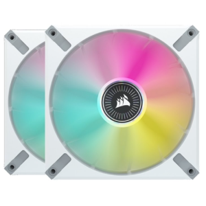 Corsair iCUE ML140 RGB Elite 14cm Blanco 2uds - Ventilador