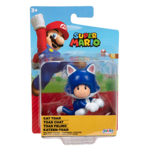 Figura Toad Felino Super Mario Nintendo 6,5cm Figura Toad Felino Super Mario Nintendo 6,5cm