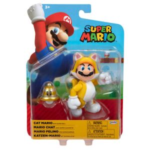 Figura Mario Felino Super Mario Nintendo 10cm Figura Mario Felino Super Mario Nintendo 10cm