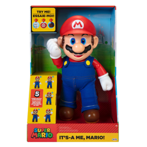 Figura interactiva Super Mario It´s-A Me, Mario! de 36 cm