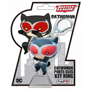 Llavero Catwoman Chibi Liga de la Justicia DC Comics