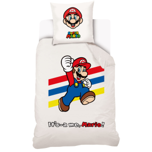 Funda Nórdica Premium Super Mario: Mario cama 90