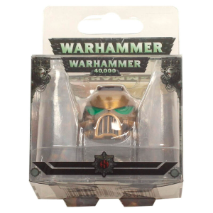Llavero metal Space Marine MKVII Helmet Gold Warhammer 40K