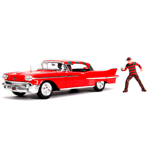 Figura coche metal Cadillac Series 62 1958 Pesadilla en Elm Street