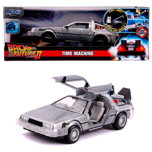 Figura Coche metal Time Machine DLorean Regreso al Futuro