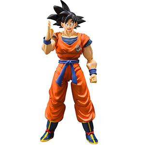 Figura Dragon Ball Z: Son Goku Saiyan Raised on Earth de 14 cm