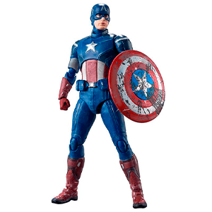 Figura Capitan America Vengadores Avengers Marvel 15cm