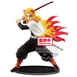 Figura Kyojuro Rengoku Vibration Stars Demon Slayer Kimetsu no Yaiba 15cm