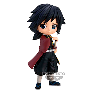 Figura Giyu Tomioka Demon Slayer Kimetsu no Yaiba Q Posket 14cm