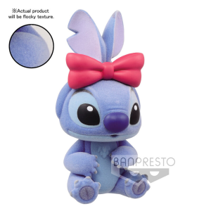 Figura Stitch Stitch and Angel Disney Characters Fluffy Puffy Q Posket 6cm