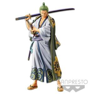 Figura Zoro Wanokuni vol2 The Grandline Men One Piece DXF 17cm