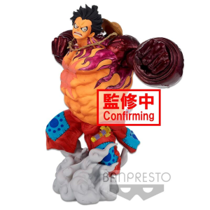 Figura The Monkey D Luffy Gear4 The Brush Banpresto World Figure Colosseum 3 Super Masters Stars Piece One Piece 22cm