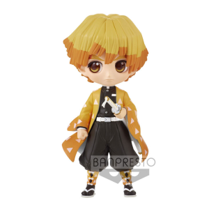 Figura Zenitsu Agatsuma Demon Slayer Kimetsu no Yaiba Q posket verA 14cm