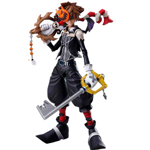 Figura Sora Halloween Town Ver Kingdom Hearts II Bring Arts Disney 15cm