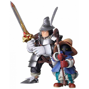 Set 2 figuras Bring Arts Vivi Ornitier y Adelbert Steiner Final Fantasy IX 10-15cm