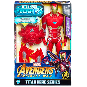 Figura Titan Hero Power FX Iron Man Vengadores Avengers Marvel 30cm