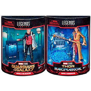 Pack 2 figuras Grandmaster + The Collector Marvel Legends