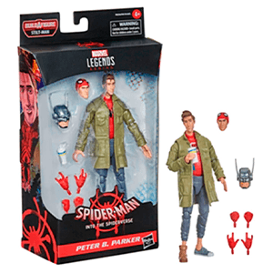 Figura Peter B Parker Spiderman Into the Spider-Verse Marvel 15cm