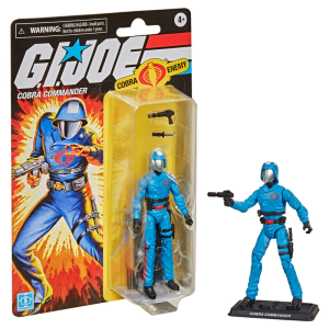 Figura Retro Cobra Commander GI Joe 9,5cm